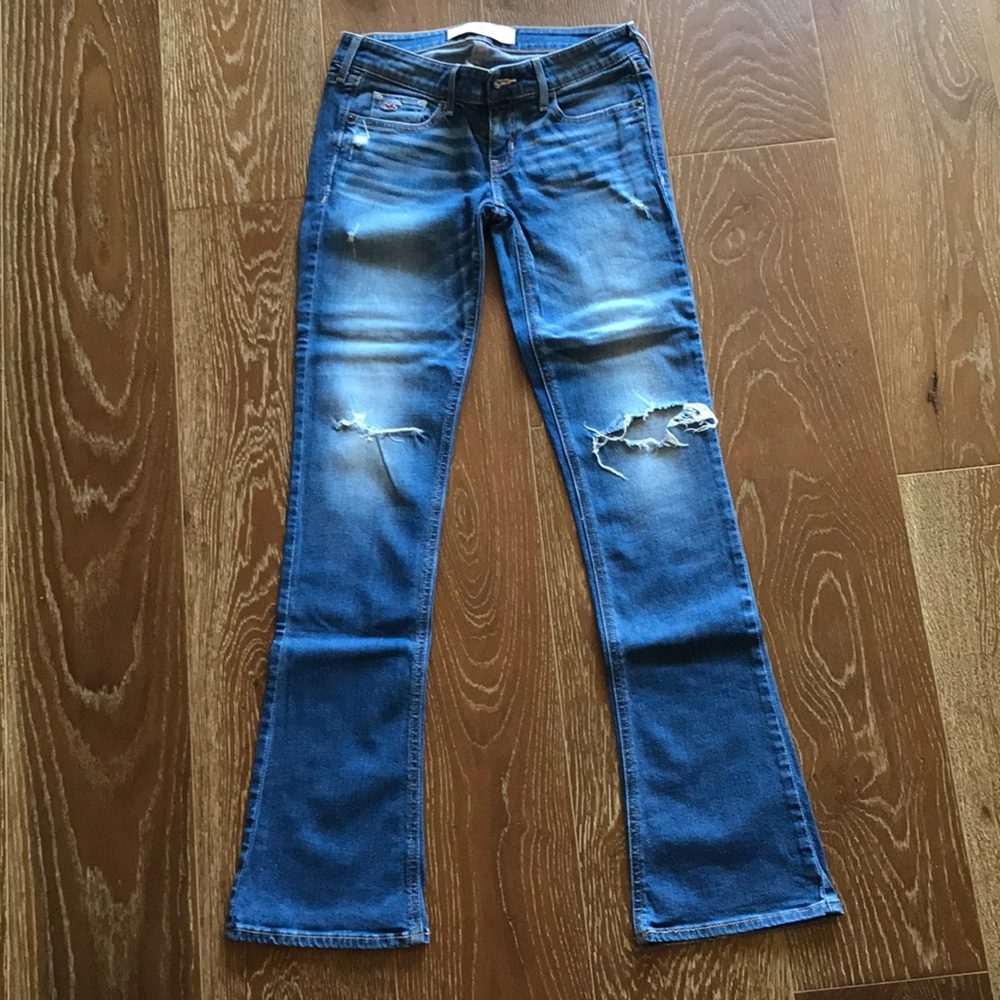 Hollister blue jeans